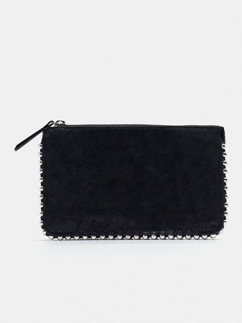 Zara studded crossbody wallet bag clutch